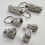 6 pcs pet name tag capsule shape collar pendant storage 7