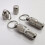 6 pcs pet name tag capsule shape collar pendant storage 4