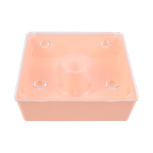 1Set Orange Beekeeping Water Feeder Plastic Bee Drinking Box Tool