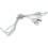 Foil Body Plastic Cable Clamp 9