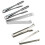 Kitchen Ice Tongs Stainless Steel Practical Design Silver 5pcs 10