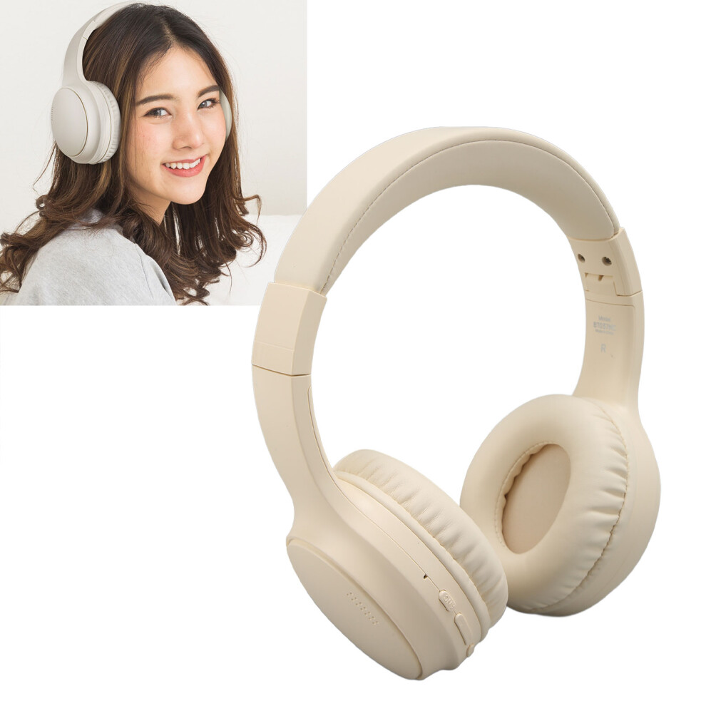 Wireless Noise Cancelling Headphones, 40Mm Driver, 50H Playtime, Apricot 9371351469596