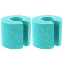 Foams Sky-Blue Furniture Bumpers 2pcs 3.34x2.75x2.75in
