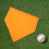 Baseball Disc 42.00x41.00x0.20cm Orange 5
