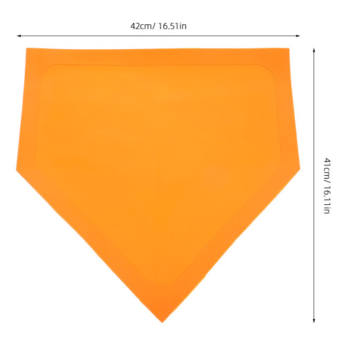 Baseball Disc 42.00x41.00x0.20cm Orange 1