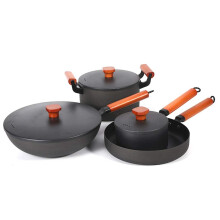 Kitchenware Cookware: Soup Pot, Milk Pot, Frying Pan, Wok, Induction-Compatible Non-Stick Saucepan And Casserole Hotpot