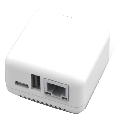 Mini NP330 Network USB 2.0 Print Server Network Version Windows Mac Linux Compatible Compact Size
