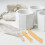 6pcs rubber bands for pottery mold binding, stretch elastic straps 5