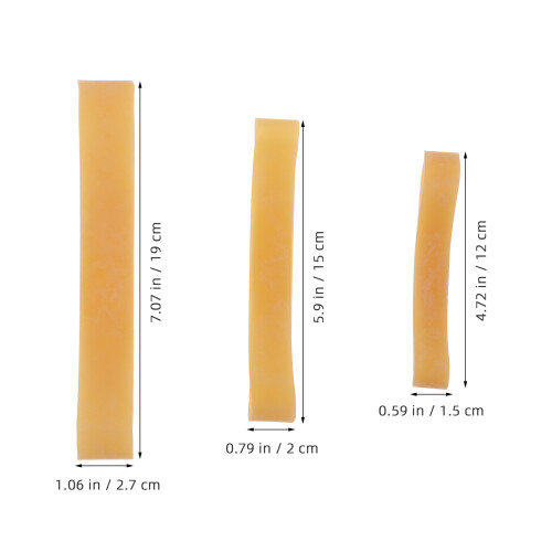 6pcs rubber bands for pottery mold binding, stretch elastic straps 1