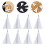 Push Pin White Abs Steel 12pcs Map Markers 11