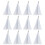 Push Pin White Abs Steel 12pcs Map Markers 1