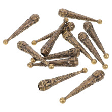 12 Pcs Retro Pendant Bolo Tie Replacement Parts Jewelry Supplies