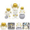 3Pièces Figurines Astronautes Résine Décor Gâteau Intérieur 4