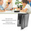 360 Pages Black Plastic Card Collection Binder, 9-Pocket 4
