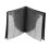 360 Pages Black Plastic Card Collection Binder, 9-Pocket 16