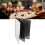 360 Pages Black Plastic Card Collection Binder, 9-Pocket 1