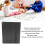 360 Pages Black Plastic Card Collection Binder, 9-Pocket 3
