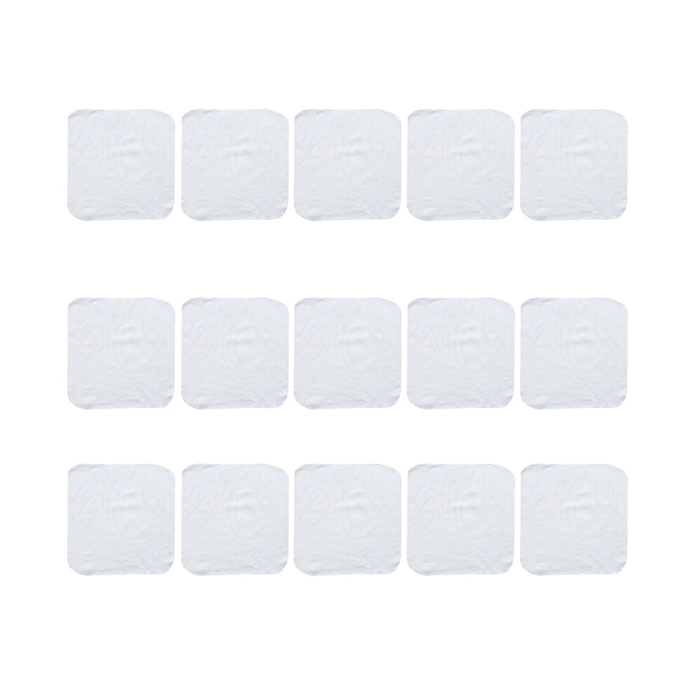 12 Szt. Waciki Parowe Z BawełNy Do Gotowania PierogóW I BułEk (BiałE)-image