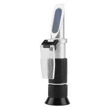 Alcohol Refractometers Baume Refractometer Portable Handheld 3-In-1 Wine Grape Range 0-25% Vol 0-40% Brix 0-22 Baume