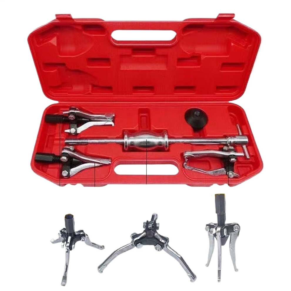 Bearing Extraction Kit, Bearing Puller Separator Tool, Adjustable Complete Set For Fan Bearings, Durable Tool Steel 9393856886920