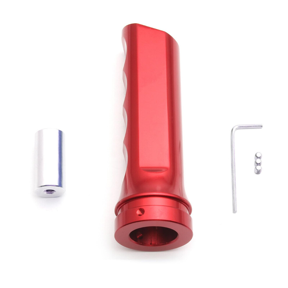 Car Handbrake Handle Wrap Aluminum Handbrake Cover Universal Fit Easy Install For Auto Enthusiasts 9393856886999