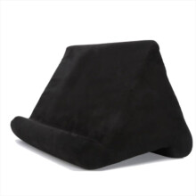 Soft Sponge Tablet Stand For Movies And Games In Comfort Black