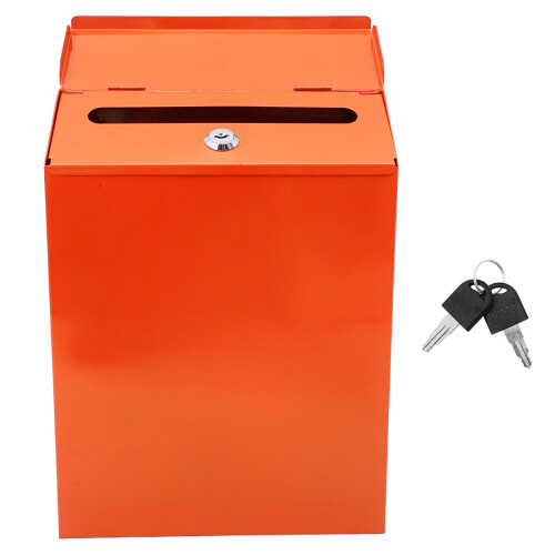Decorative Wall Mailbox Iron For Outdoor And Garden 1pack 2