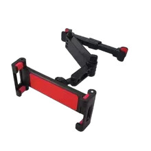 Travel Tablet Holder For Car Multi-Angle Tablet Mount SUV Truck Sedan Compatible Stable Phone Tablet Car Mount Black Red