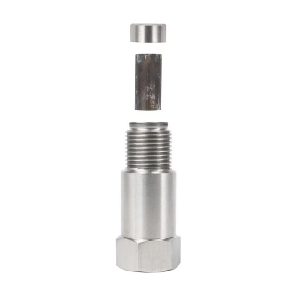 O2 Oxygen Sensor Spacer Adapter Stainless Steel M18x1.5 Thread Reducer Extender For Exhaust, Pvc Fittings (B 1Pc) 9393856887361