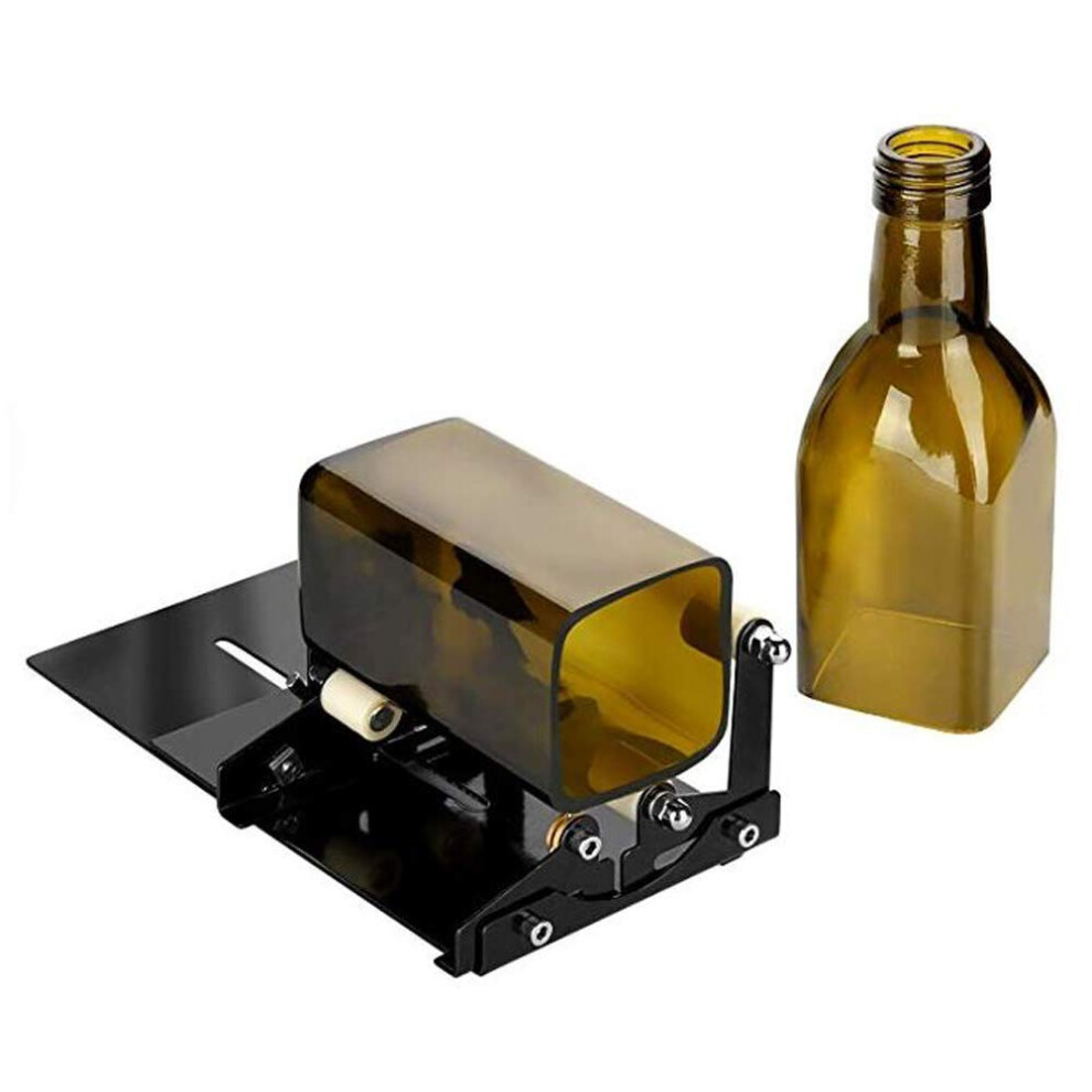 Glass Bottle Cutter Kit Diy Tool For Square And Round Bottles, Compatible With Wine Beer Liquor Whiskey Champagne Soda 9354506860820