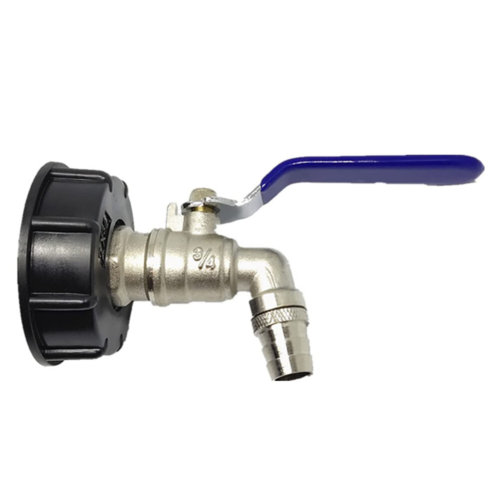 Ibc Tank Tap Adapter 3/4 Inch Coarse Thread Connector Replacement Valve Fitting For Ibc Totes 9016109010216