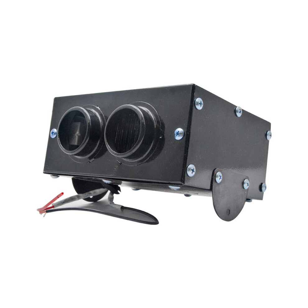 12V Car Heater Fan 500W Defroster For Windscreen Demister Kit Quiet Operation Dustproof Black 9084446036886