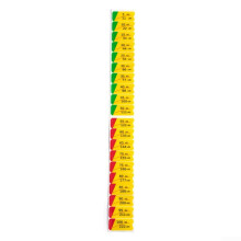 Weight Stickers 11 Lb To 222 Lb, Clearly Marked Labels For Dumbbells, Barbells And Other Fitness Equipment