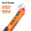 Non-Contact Voltage Tester 12-1000V Adjustable Sensitivity LED Alarm 4