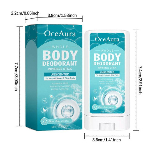 Hole Smooth Deodorant: Solid deodorant for your whole body. 2