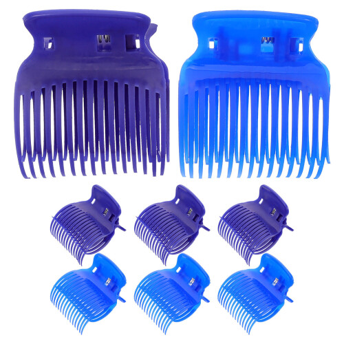 8 Pcs Clips For Hair Rollers Claw Styling Sectioning Heat-Resistant 2