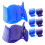 8 Pcs Clips For Hair Rollers Claw Styling Sectioning Heat-Resistant 11