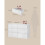 Commode - HELLOSHOP26 - 6 lades - Wit - 40 x 119,4 x 75 cm - Opbergmeubel 4