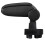 Bracciolo centrale per Opel Corsa C / Opel Combo C con scomparto imbottito in pelle sintetica nera con cuciture. 2