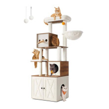 Arranha-cão - HELLOSHOP26 - Modelo 185 - Design moderno - Caixa de areia integrada - 2-em-1