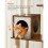 Albero per gatti - HELLOSHOP26 - 165 cm - 5 grattatoi - Cuscini lavabili - Design moderno 5