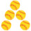 5 oefenbaseballen pu- , trainingssoftballen 10