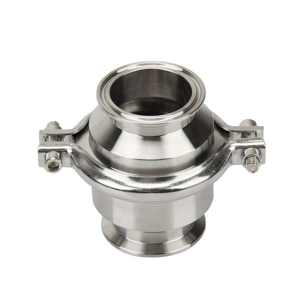 2'' Tri Clamp Check Valve One-Way Flow, Sanitary Tri-Clamp Connection, 304 Stainless Steel 9016109011398
