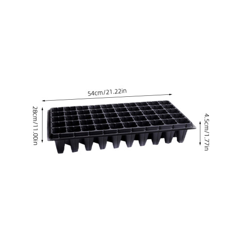 10Stk Anzuchttray Kunststoff Mit 50 Für Gemüse & 1