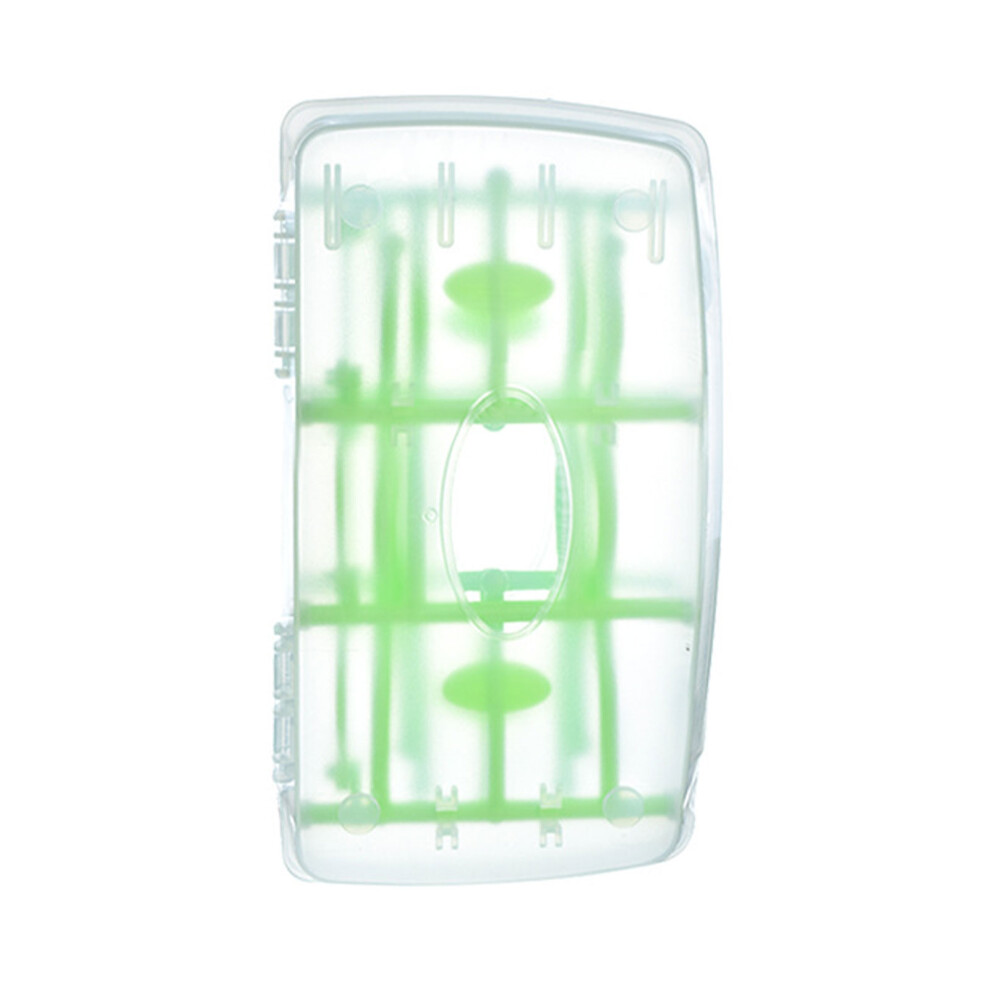 (Green White Box) Helper For Drying And Storing Baby Bottles Dust Proof Bottle Rack With-image-OPC-PKNXKX8-NEW