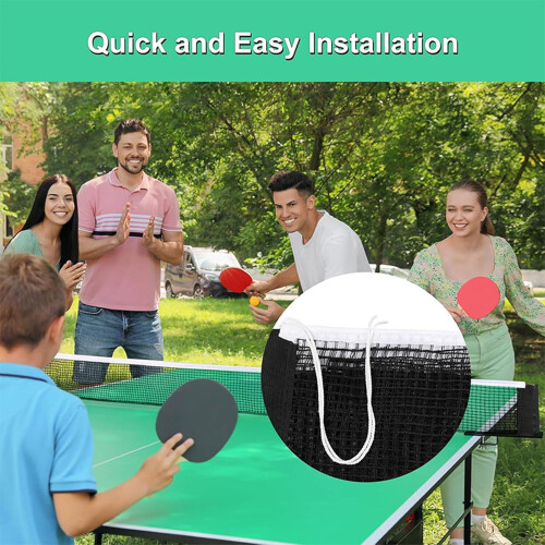 Table Tennis Net Quick Assembly Folding Portable Universal Ping Pong Net For Various Tables Durability 2