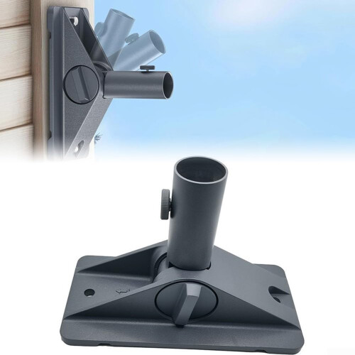 Welded Steel Construction Stand: Adjustable, Universal Compatibility for Starlink Setup, Dish Mount Support 2
