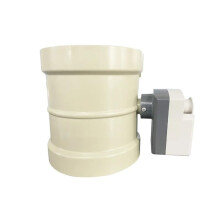 PP Air Valve High-Performance Cut-Off Valve Pneumatic Flow Regulating Valve For Kitchen Range Hoods Bathroom Model 110