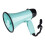 Megaphones Portable Referee Handheld Megaphone With Adjustable Volume Control, Foldable Handle, Bullhorn Speaker, Blue 1