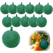 Fly Trap Balls 12 Count Hanging Sticky Insect Traps For Indoor And Outdoor Midge Catcher Vert